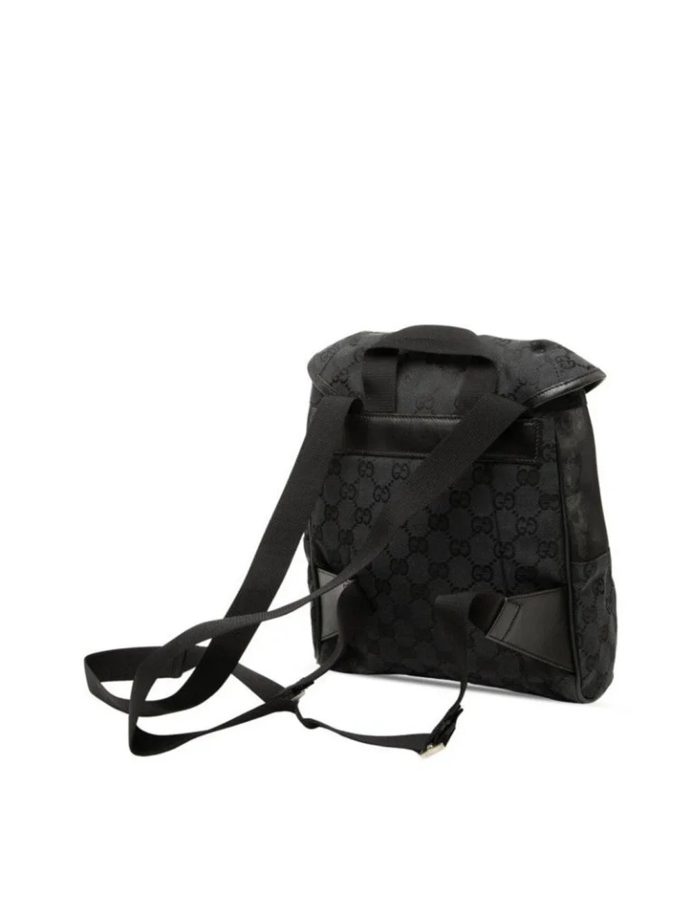 Gucci GG Canvas Backpack 019 Black